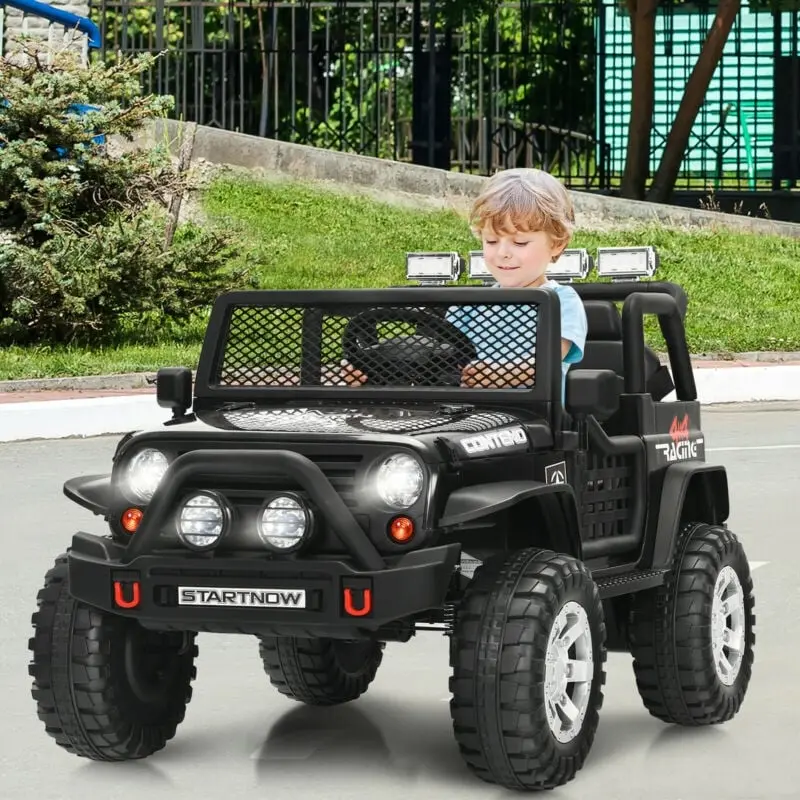 12V Battery-Powered Ride-On Truck for Children with Full-Range Parental Remote Control