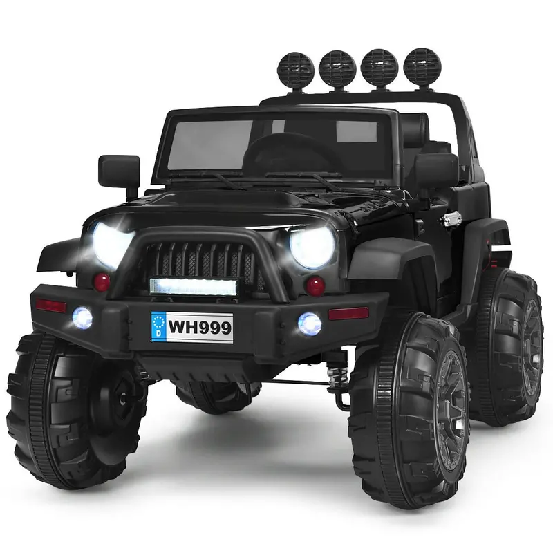 12V Kids Ride-On Truck with Spring Suspension System