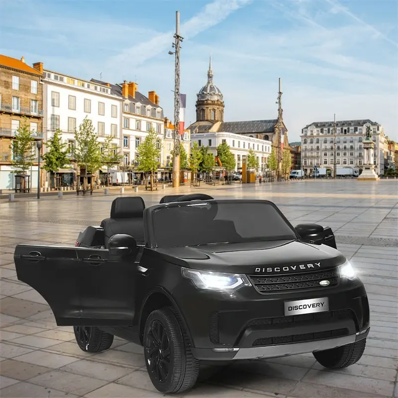 12V Land Rover–Licensed Two-Seater Ride-On Vehicle with Remote Control and Durable Build