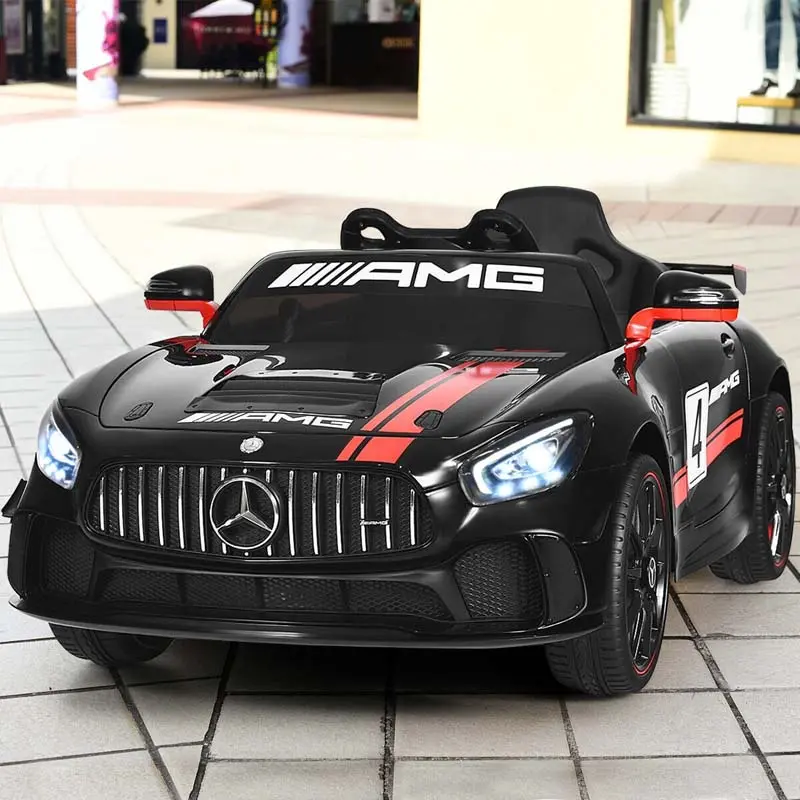 12V Mercedes-AMG Licensed Ride-On Car for Kids with 2.4 GHz Remote Control