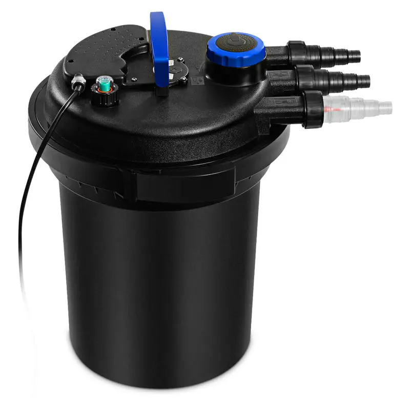 4000-Gallon Pond Bio Pressure Filter System with 13W UV Sterilizer