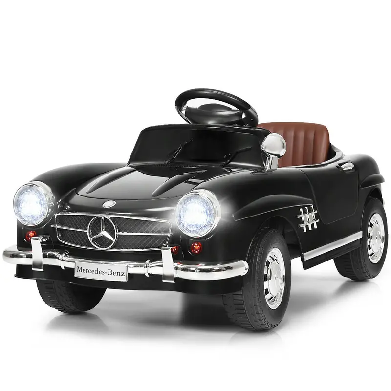 6V Licensed Mercedes-Benz Ride-On Car with Parental Remote Control and Soft Start