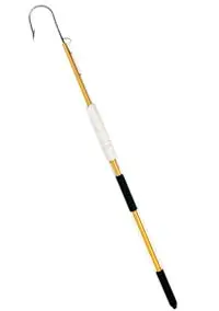 Aftco 6ft Fly Gaff Rig – 5-Inch Hook with Braided Rope