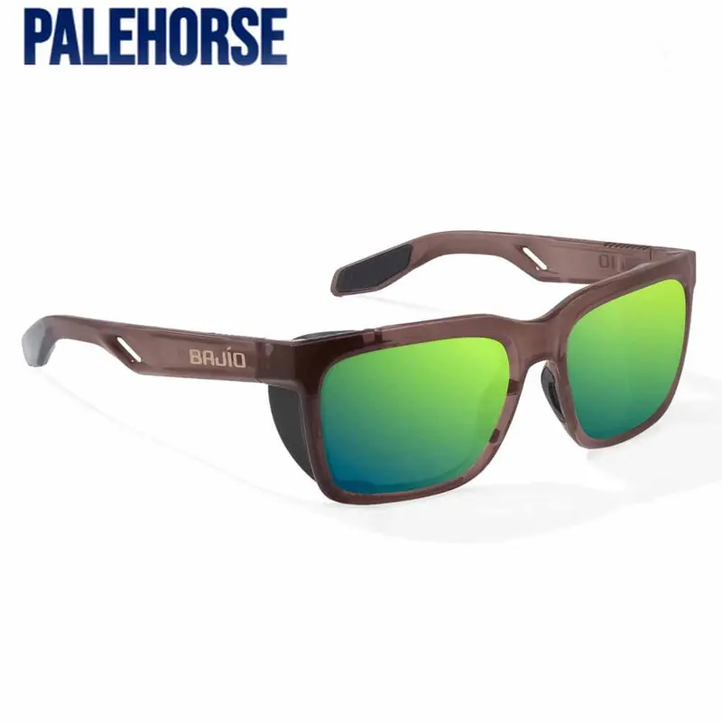 Bajio Palehorse Polarized Sunglasses – Matte Black Sport Frame