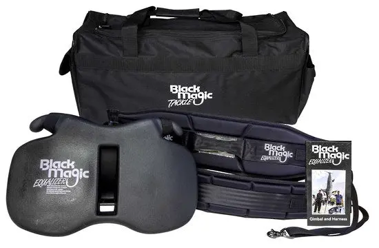 Black Magic Standard Belt Plate & Junior Harness Kit – Entry-Level Stand-Up Fishing System