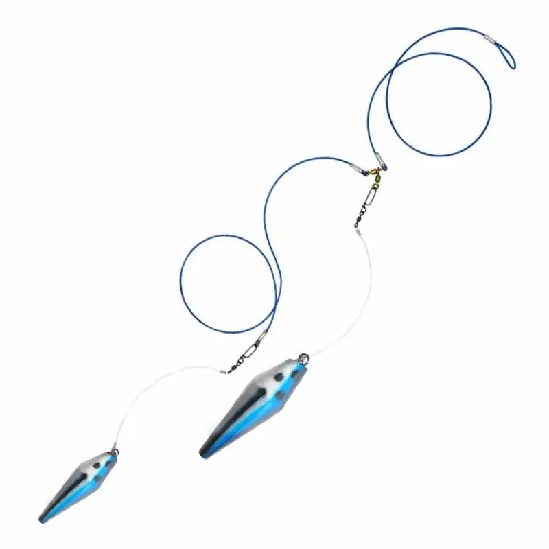 Boone Little Lulu 7.5-Inch Bonita 2-Pin Mini Pin Teaser – Ultra-Light Trolling Companion