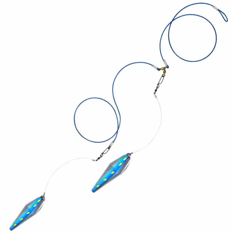 Boone Little Lulu 7.5-Inch Mackerel Soft Bait – 2-Pin Rigged Teaser