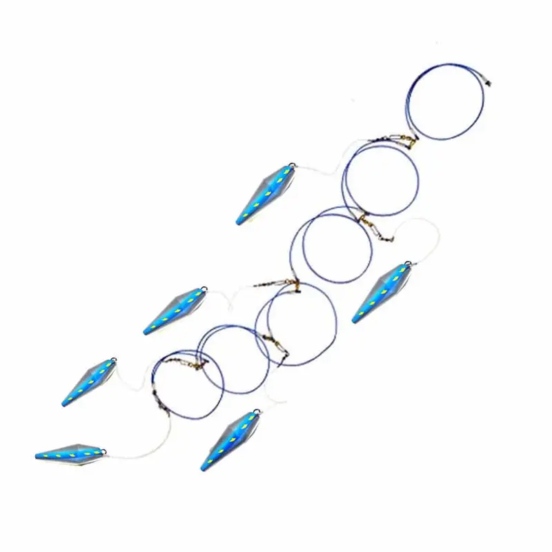 Boone Little Lulu 7.5-Inch Mackerel Soft Bait – 6-Pin Rigged Teaser