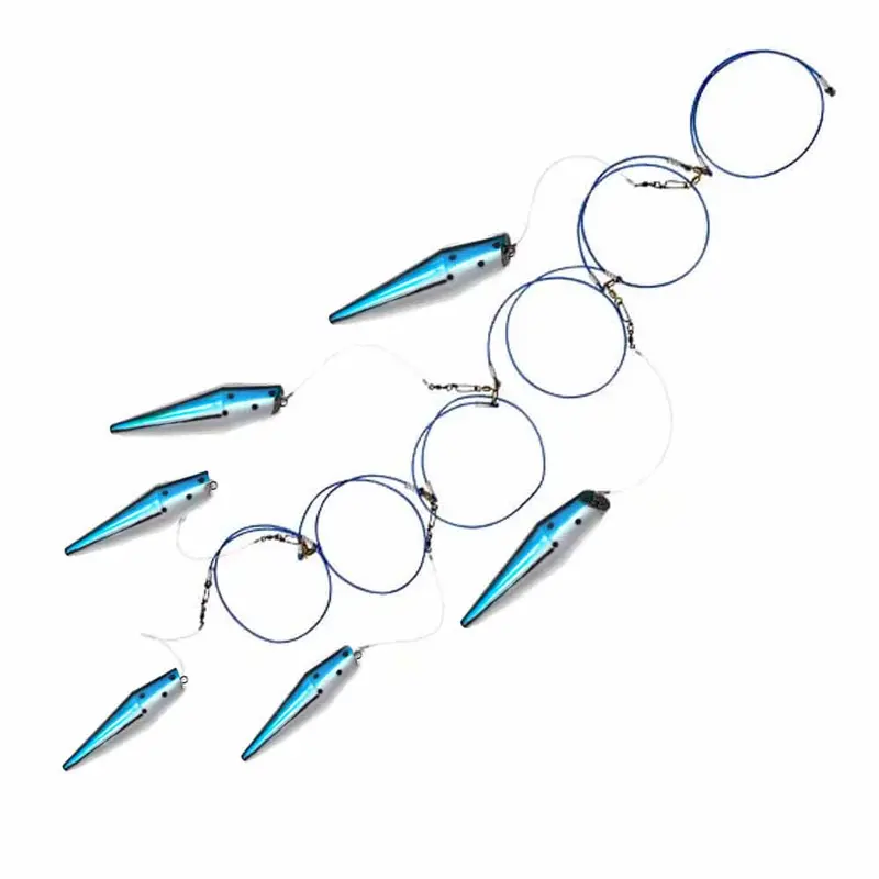 Boone Lulu Bonita 13.5-Inch 6-Pin Rigged Pin Teaser – Targeted Species Setup