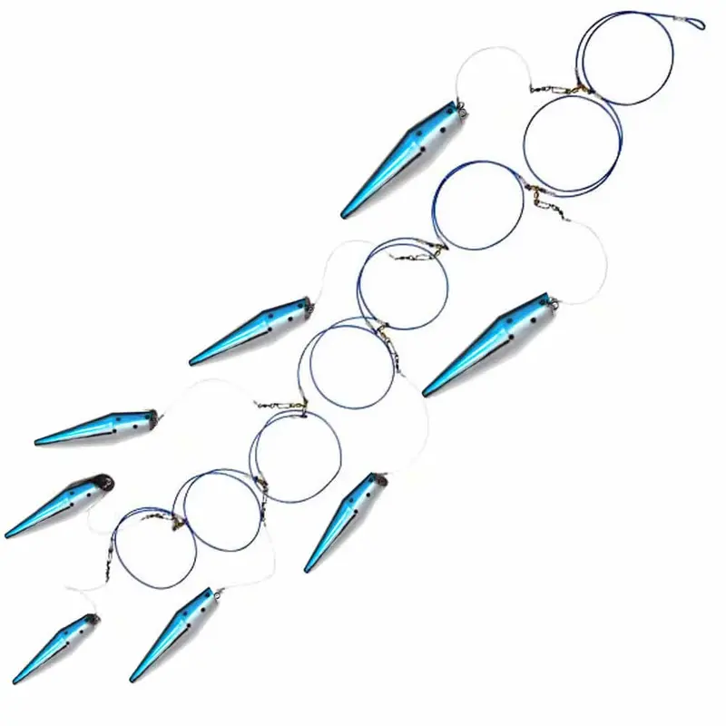 Boone Lulu Bonita 13.5-Inch 8-Pin Rigged Pin Teaser for Tuna & Dolphin