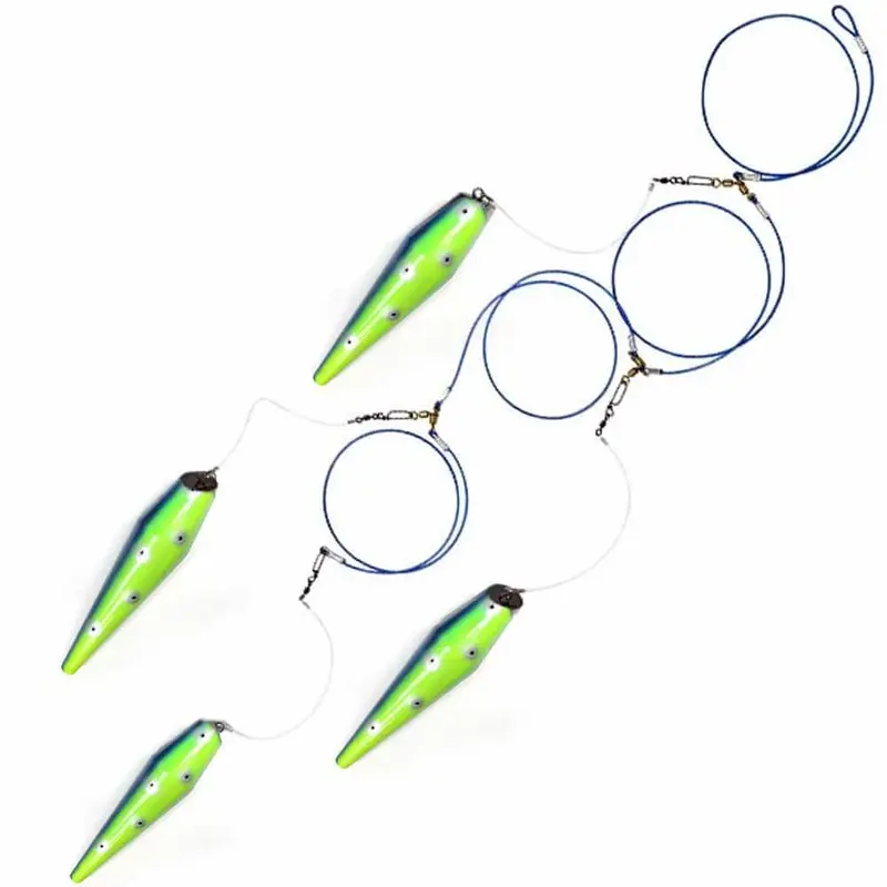 Boone Lulu Dolphin 13.5-Inch 4-Pin Rigged Pin Teaser – Compact & Effective