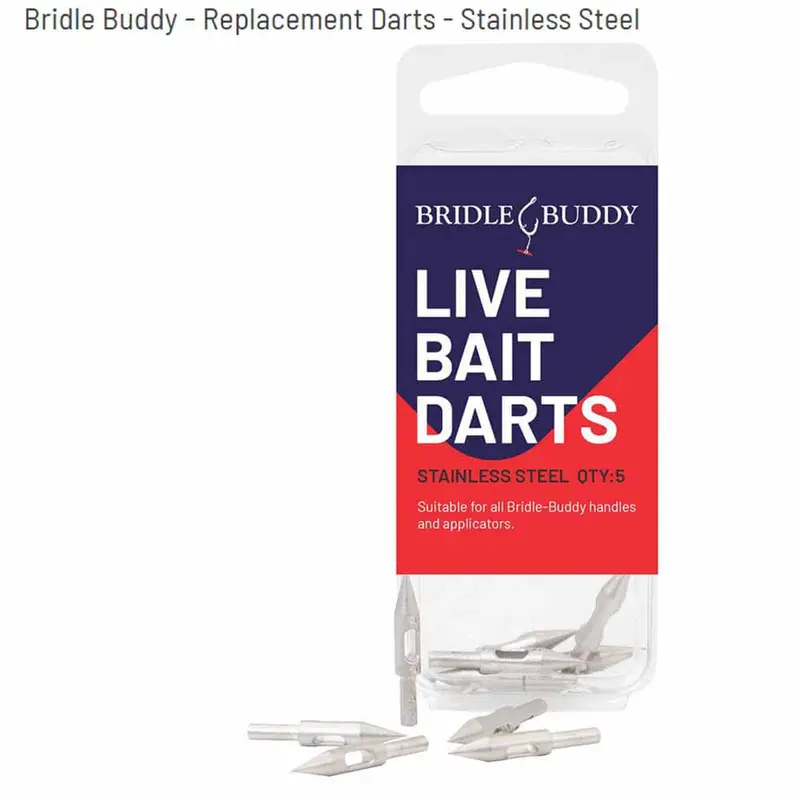 Bridle Buddy Stainless Steel Replacement Darts – 10-Pack