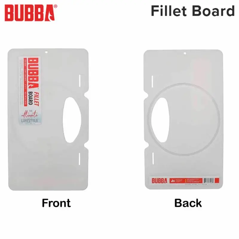 Bubba Fillet Board – Non-Slip, Grooved Cutting Surface for Fish Processing