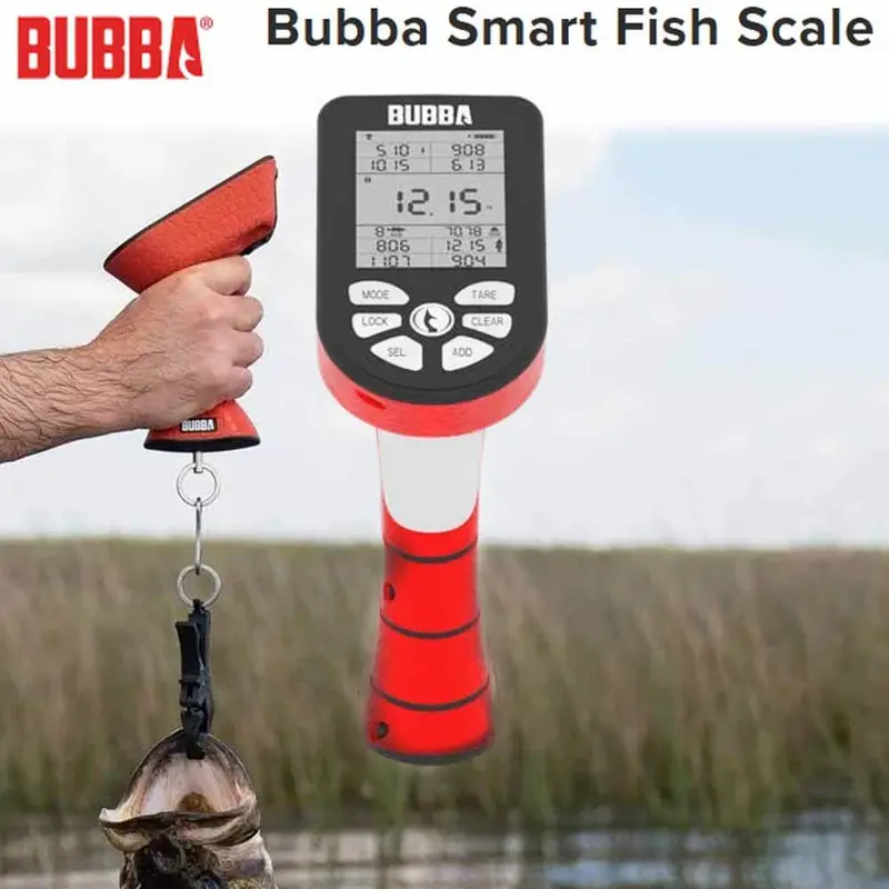 Bubba Smart Digital Fish Scale with Auto-Off and LCD Display