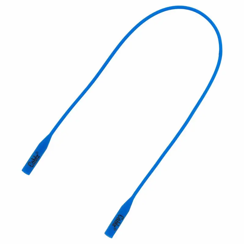 Cablz Silicone Eyewear Retainer – 16″, Blue
