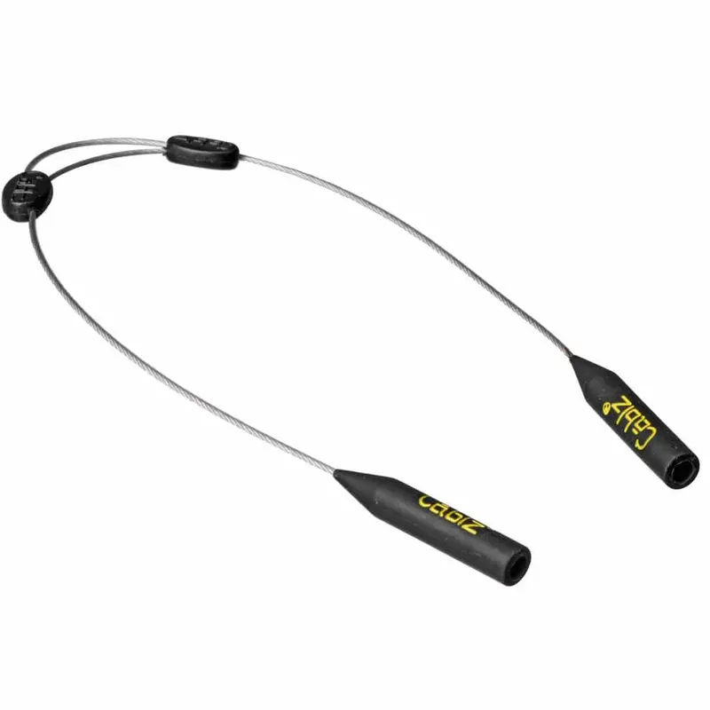 Cablz Zipz Adjustable Eyewear Retainer – 16″, XL, Black