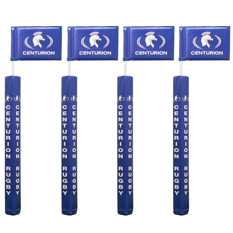 Centurion Corner Pole Protectors with Flag Set – Sports Field Safety