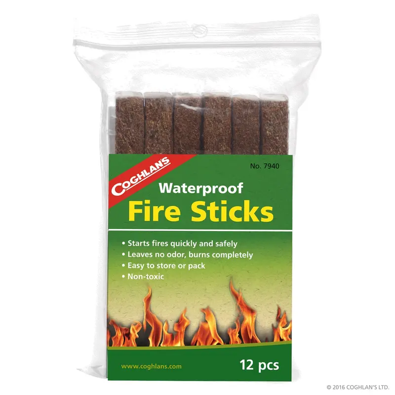 Coghlan’s Fire Sticks – All-Weather Tinder for Campfires