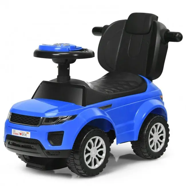 Convertible Ride-On Push Car for Toddlers — 3-in-1 Stroller, Walker, and Scooter