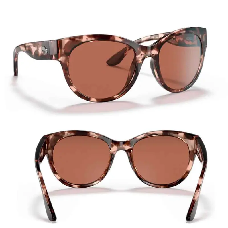 Costa Maya Sunglasses – Shiny Coral Tortoise Frame