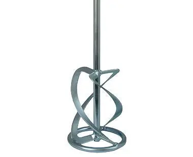 CS Unitec MG 120–235 High-Viscosity Mixing Paddle – 4.5″ to 9.25″ for Mortar, Plaster & Floor Compounds