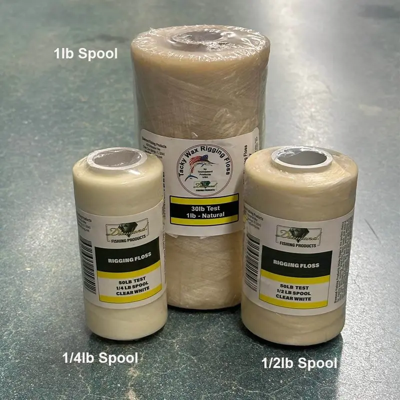 Diamond 1 lb Natural Tacky Wax Rigging Floss