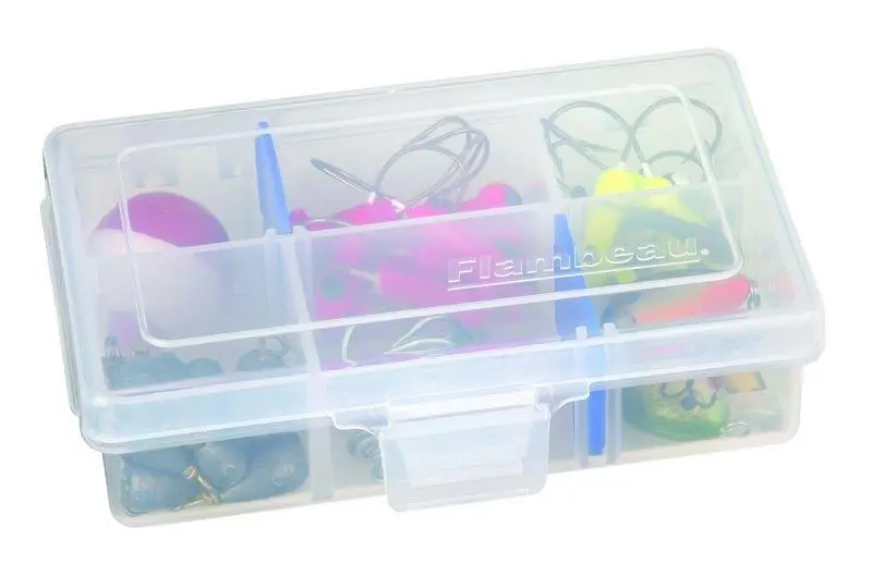 Flambeau 1002 Slim Profile Tuff Tainer Box – Minimalist Storage