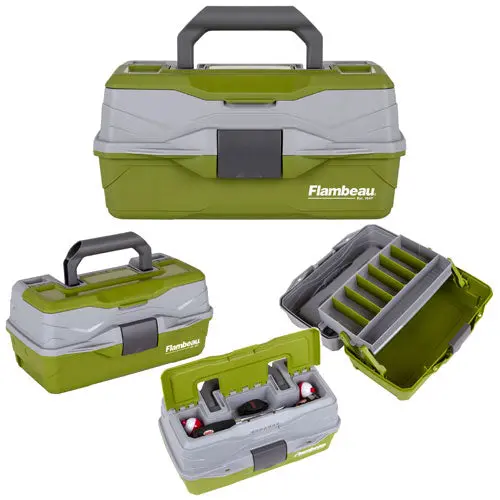 Flambeau Classic 1-Tray Hard-Case Tackle Box