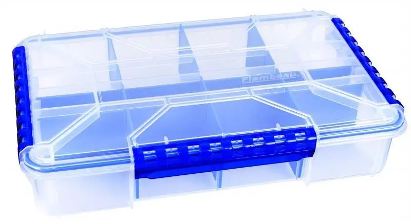 Flambeau WP5012 Partitioned Waterproof Tuff Tainer – Customizable Layout
