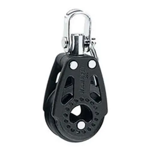 Harken 29mm Block Swivel – Low-Friction Pulley with Integrated Swivel for Rigging Systems