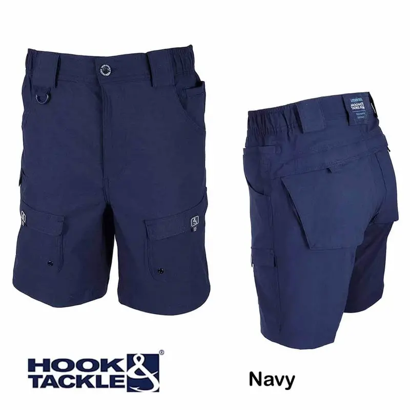 Hook & Tackle Navy Barrier Reef Men’s Performance Shorts