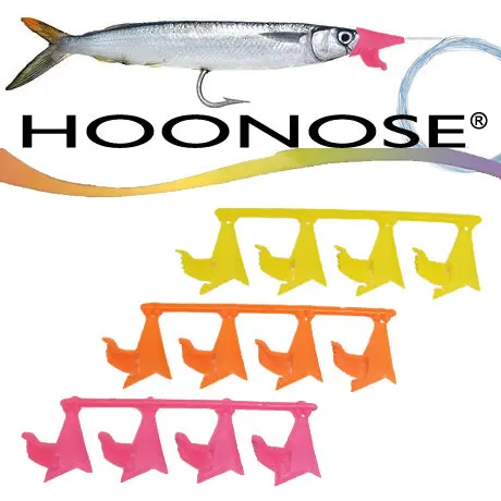 Hoonose 12-Pack Ballyhoo Fishing Rigs