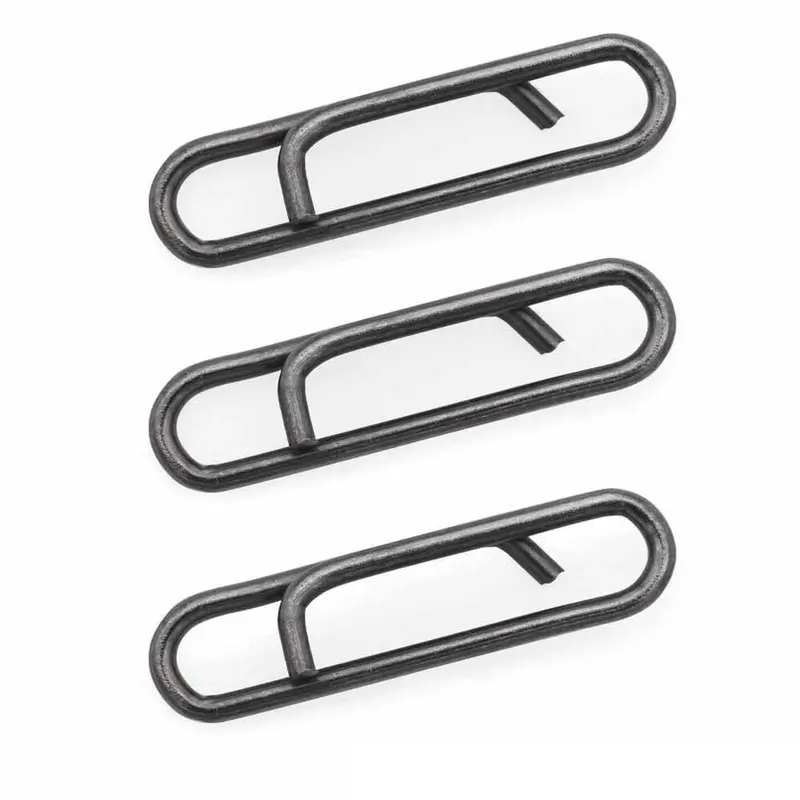 Large Fast-Snap Swivels – 50-Pack Heavy-Duty Fishing Connectors