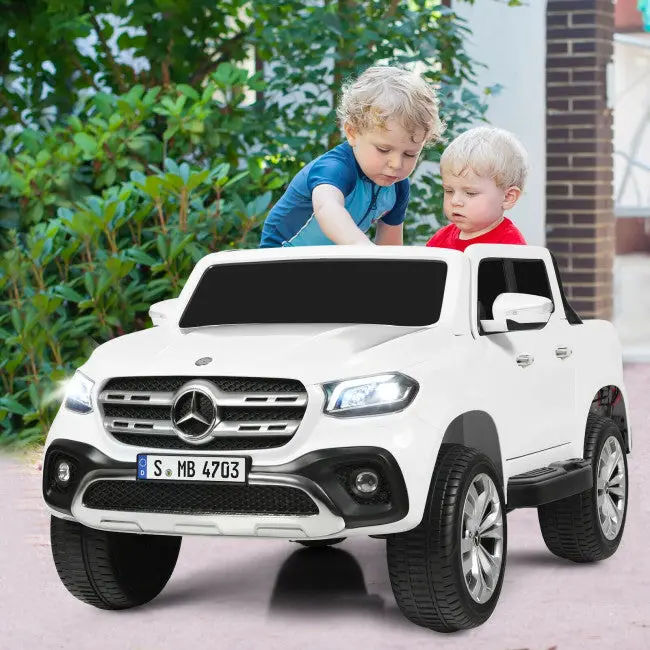 Licensed Mercedes-Benz X-Class Ride-On Truck – 12V 2-Seater Electric Kids Vehicle with Remote