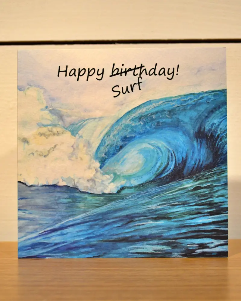 LUXE Hand-Embellished Birthday Greeting Card