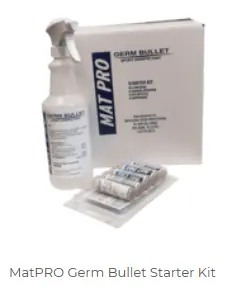MatPRO Germ Bullet Starter Kit – Disinfectant Solution Bundle (Out of Stock)