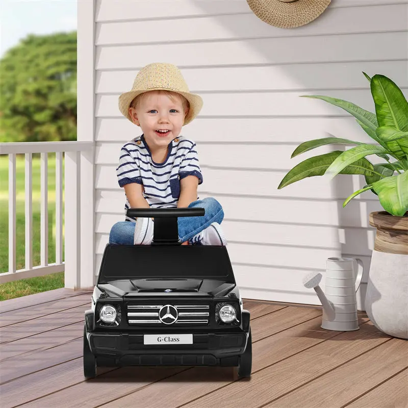 Mercedes-Benz Ride-On Suitcase – 2-in-1 Kids’ Travel Luggage with Wheels & Sliding Function