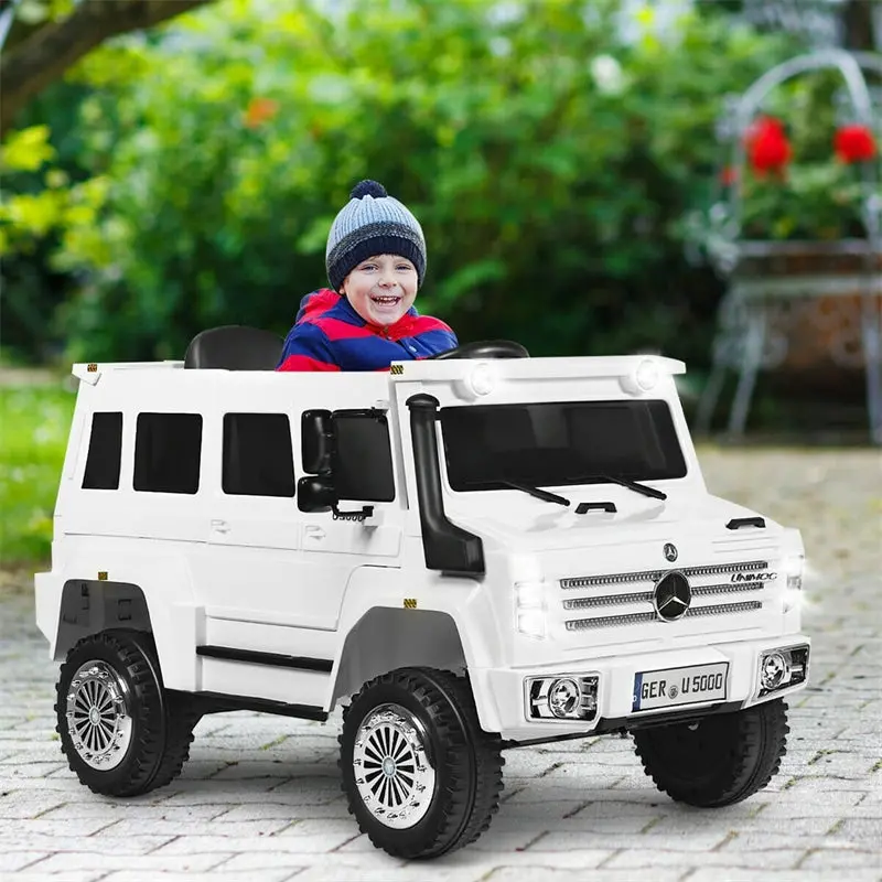 Mercedes-Benz Unimog Ride-On Toy – 12V Off-Road Electric Car with Remote Control