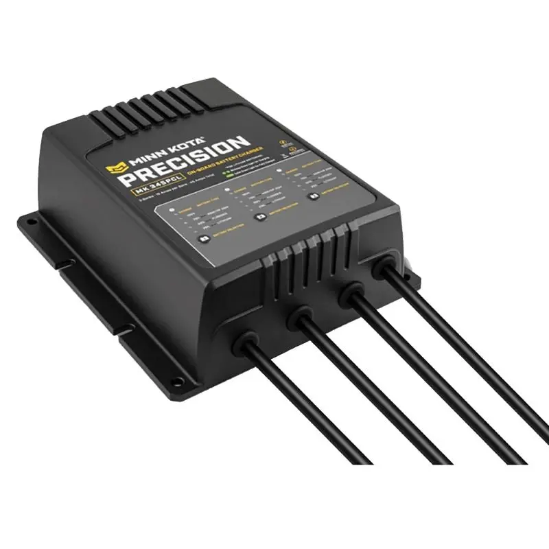 Minn Kota MK-345 Onboard 3-Bank Lithium-Optimized Charger (15A per Bank)