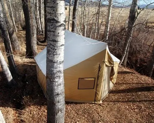 Montana Canvas Lodge-Style Heavy-Duty Tent