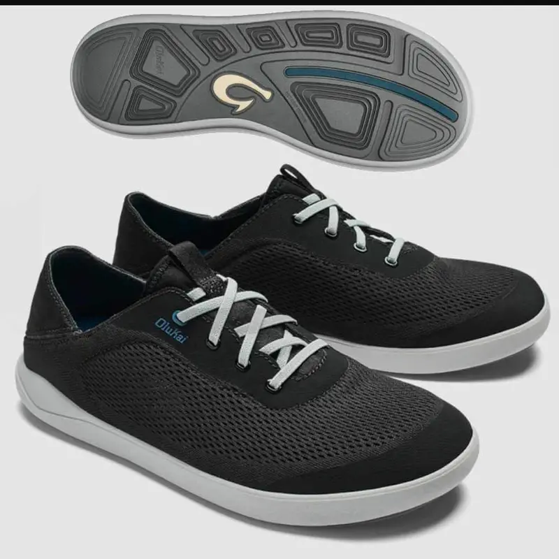 Olukai Moku Pae Slip-On – Black
