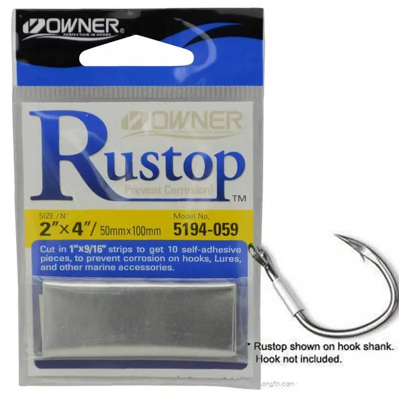 Owner Rustop Anti-Corrosion Hook Strips – 2 x 4-Inch, 10-Pack
