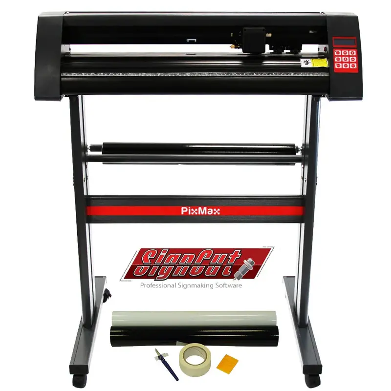 PixMax Vinyl Cutter Plotter with SignCut Pro Software and Weeding Tool Kit