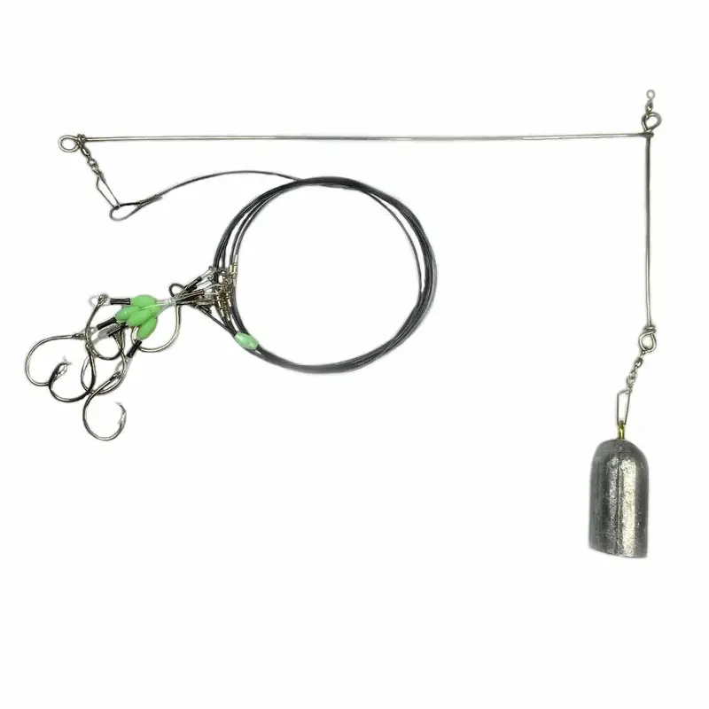 Pre-Rigged L-Shaped Tilefish Spreader Bar