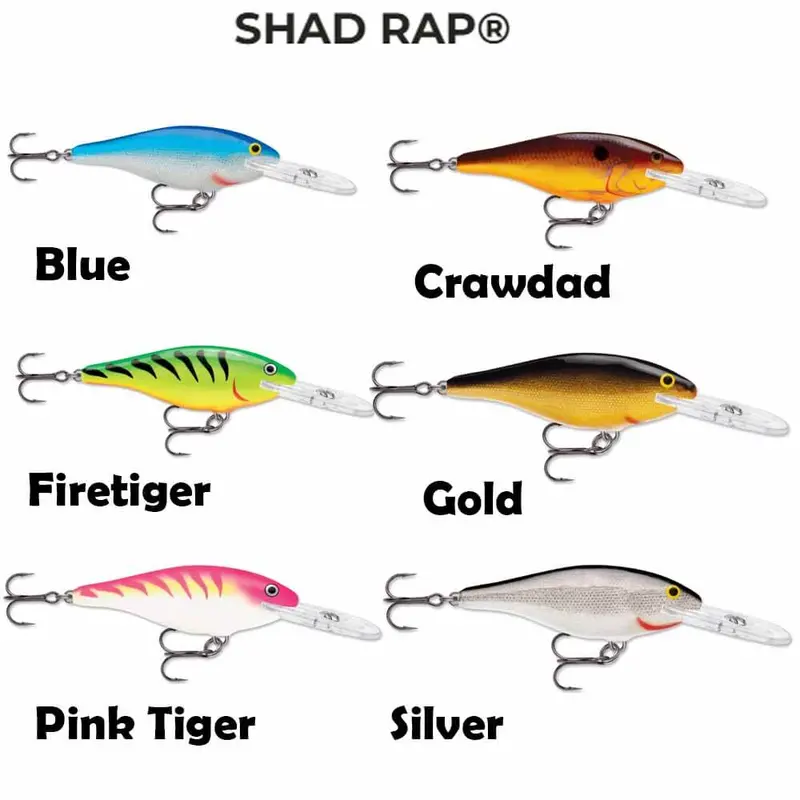 Rapala Shad Rap 07 Crankbait Plug