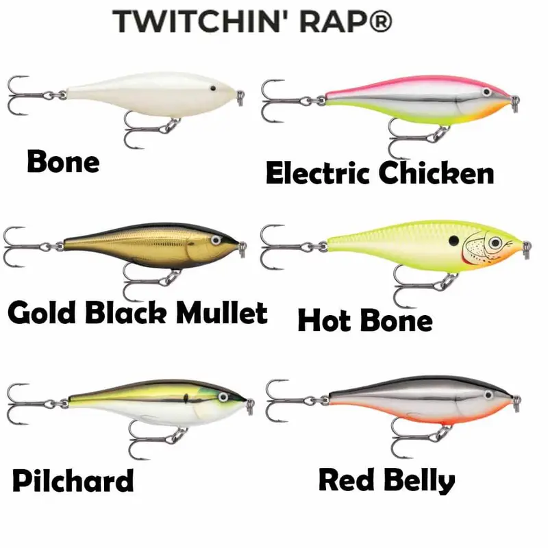 Rapala Twitchin’ Rap Jerkbait Lure