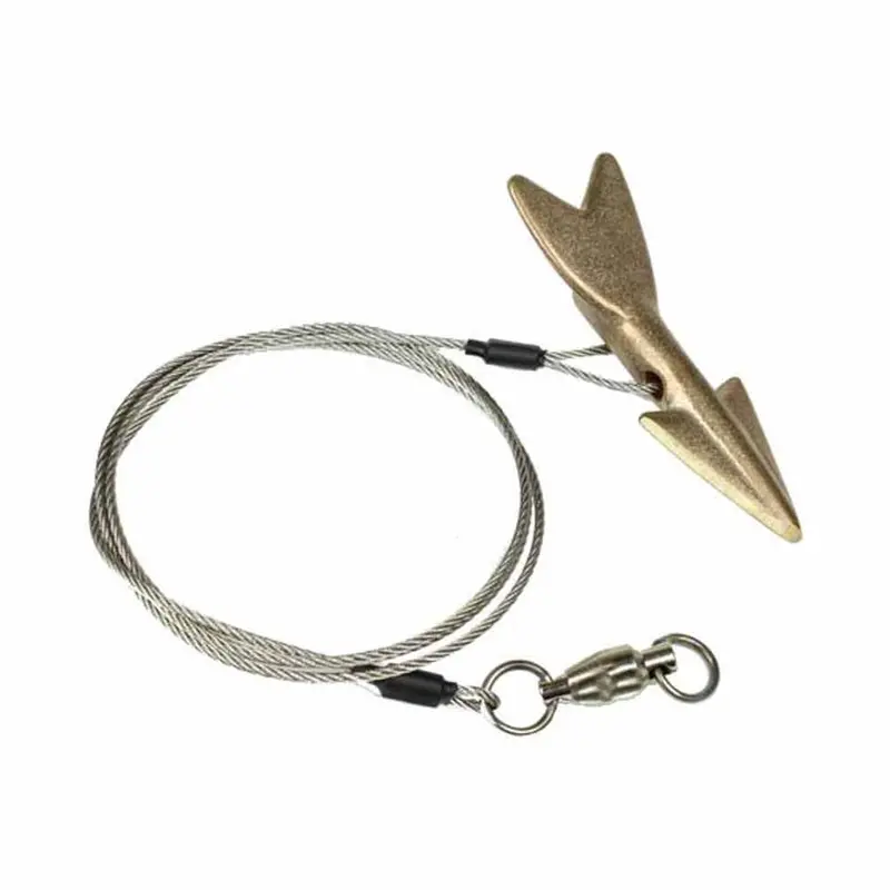 Rigged Bronze Harpoon Dart for Big Game Fishing