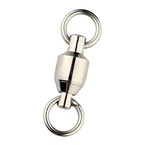Sampo Chrome-Plated Ball-Bearing Swivels for Smooth Rotation