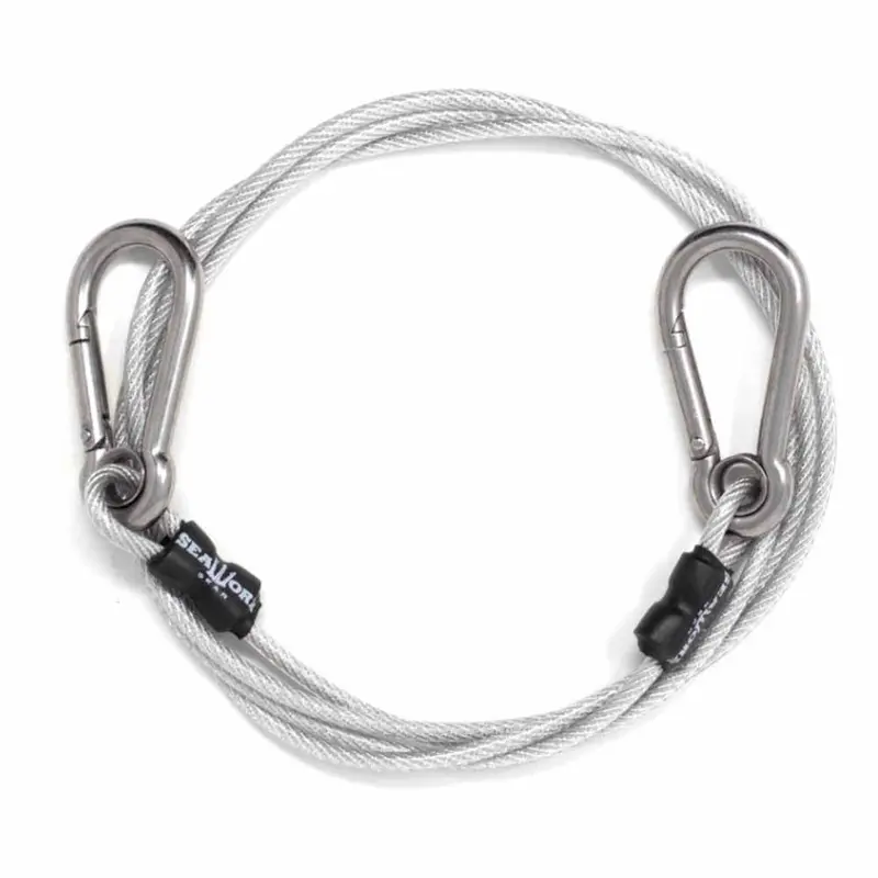 SeaWorx Stainless Steel Trolling Rod Safety Leash