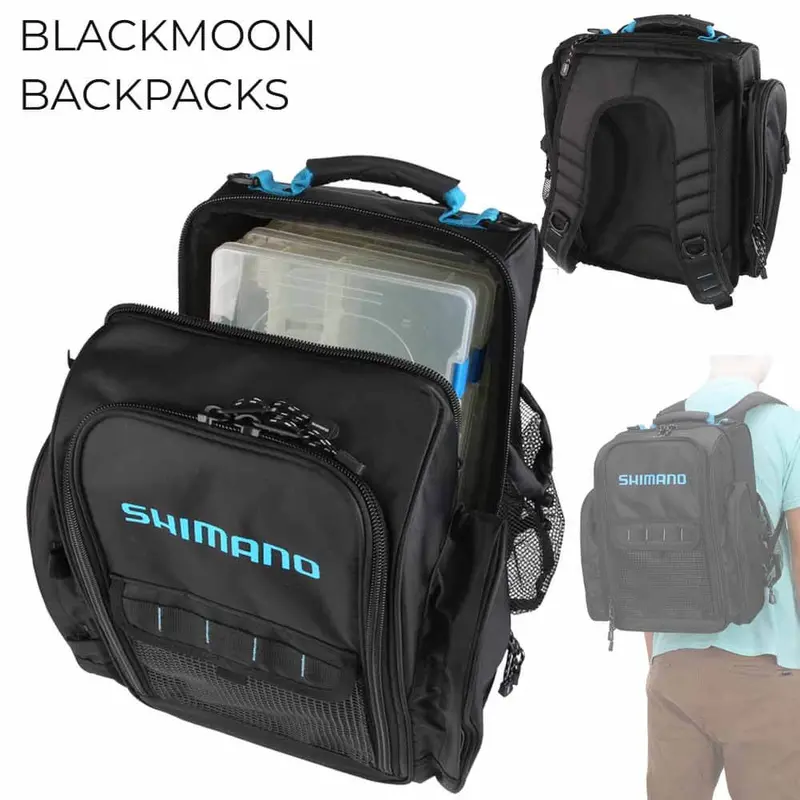 Shimano Blackmoon Top-Load Fishing Backpack
